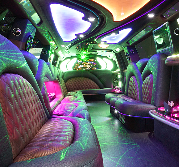 cadillac limousine interior