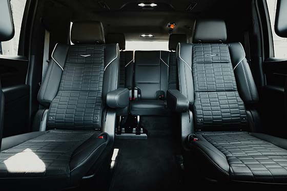 chauffeured cadillac escalade