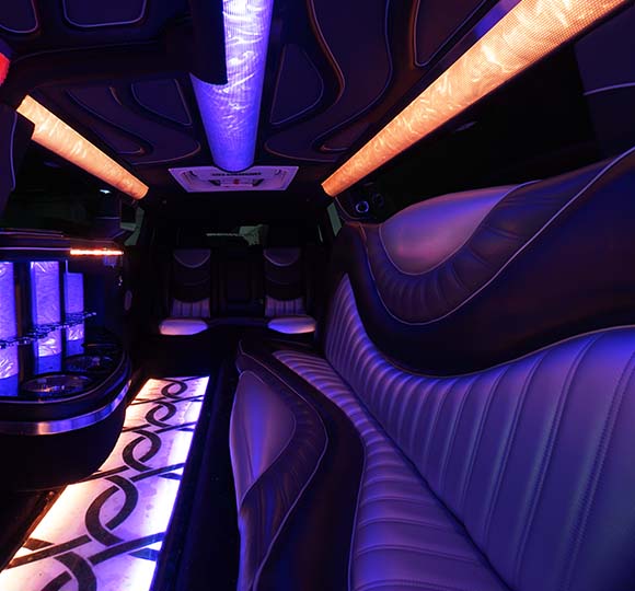disco floored limo